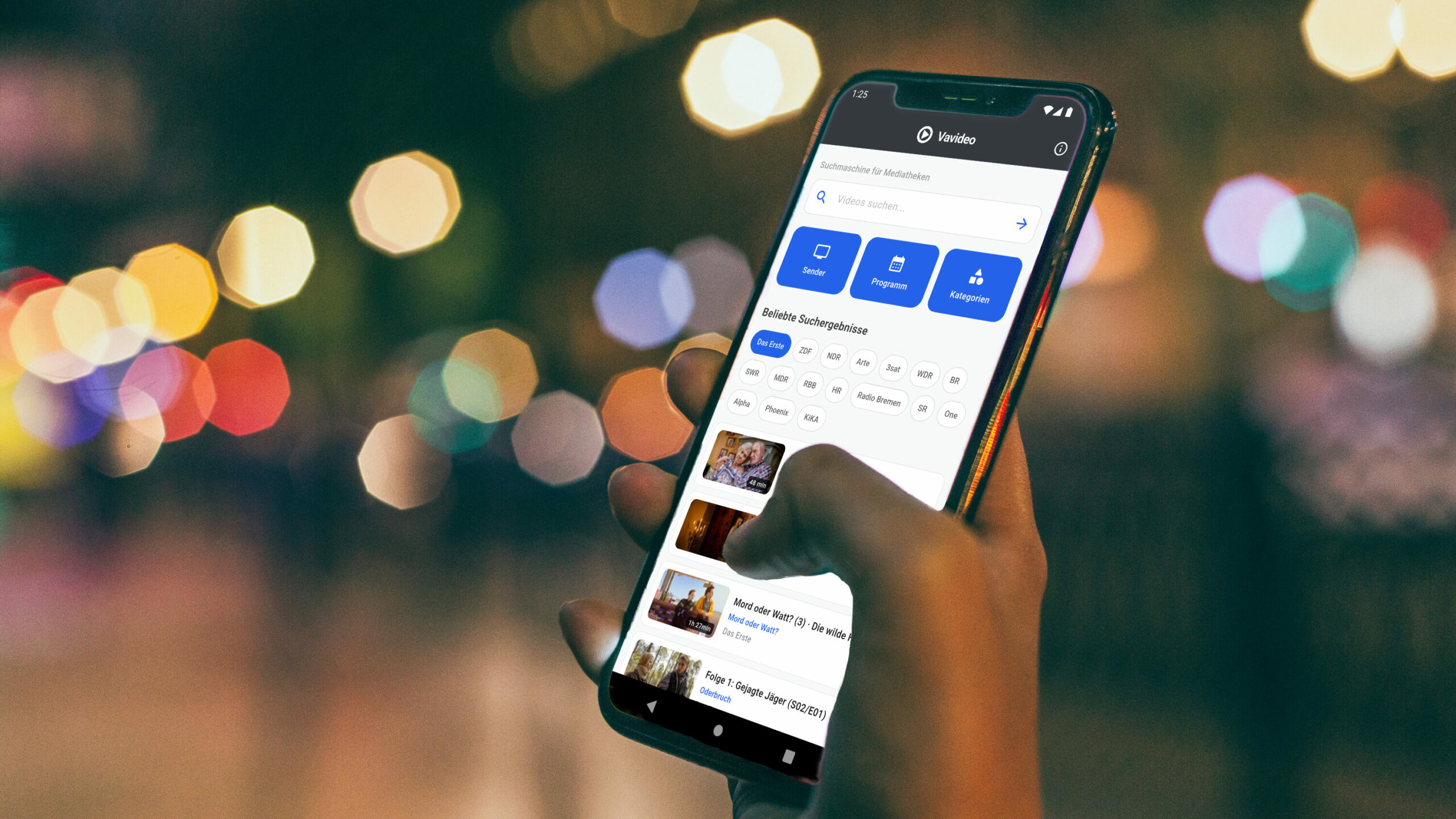 Mediathek App für iPhone, iPad und Android